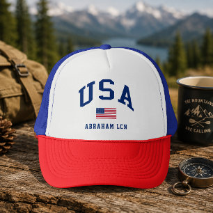 USA Patriotiska Självständighetsdagen Amerikansk F Keps