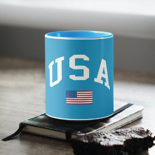 USA Patriotiska Självständighetsdagen Amerikansk F Mugg