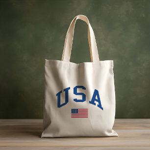 USA Patriotiska Självständighetsdagen Amerikansk F Tygkasse