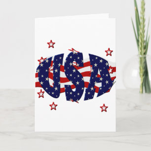USA-Patriotiskt Kort