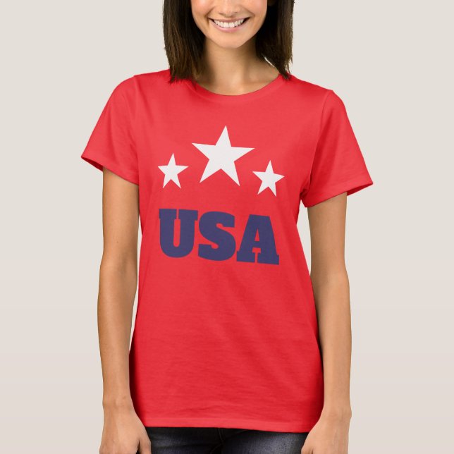 USA. PATRIOTISM T SHIRT (Framsida)