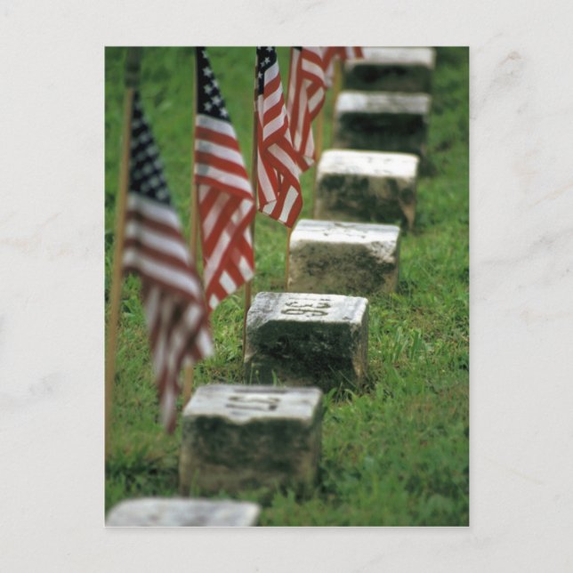 USA, Pennsylvania, Gettysburg. Civil krig Vykort (Framsida)