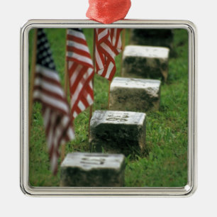 USA, Pennsylvania, Gettysburg. Inbördeskrig Julgransprydnad Metall