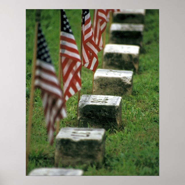 USA, Pennsylvania, Gettysburg. Inbördeskrig Poster (Framsidan)