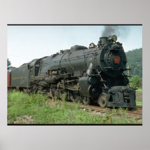 USA Pennsylvania RR_Trains av världen Poster