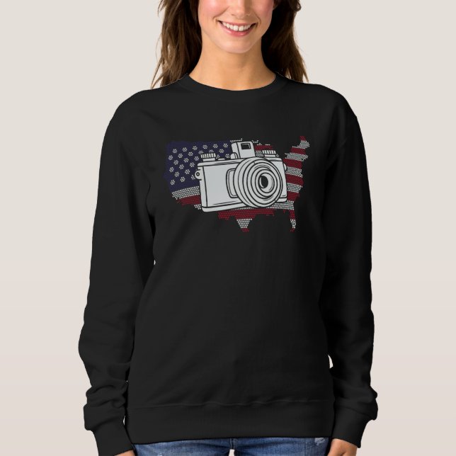 USA Photography Camera Picture Image Resolution Ph T Shirt (Framsida)