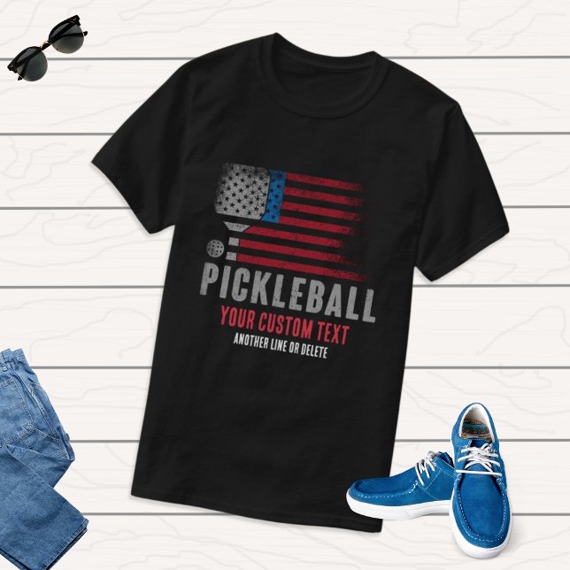 USA Pickleball Legend Pension Player T Shirt (Skapare uppladdad)
