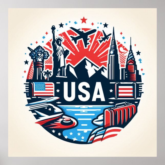 USA POSTER (Framsidan)