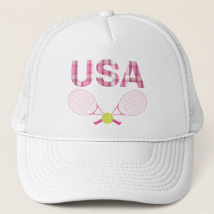 USA Preppy Tennis Keps