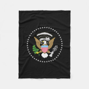 USA Presedent Flagga Fleecefilt