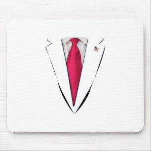 USA President Trump kostym Enkel Halloween-kostym Musmatta