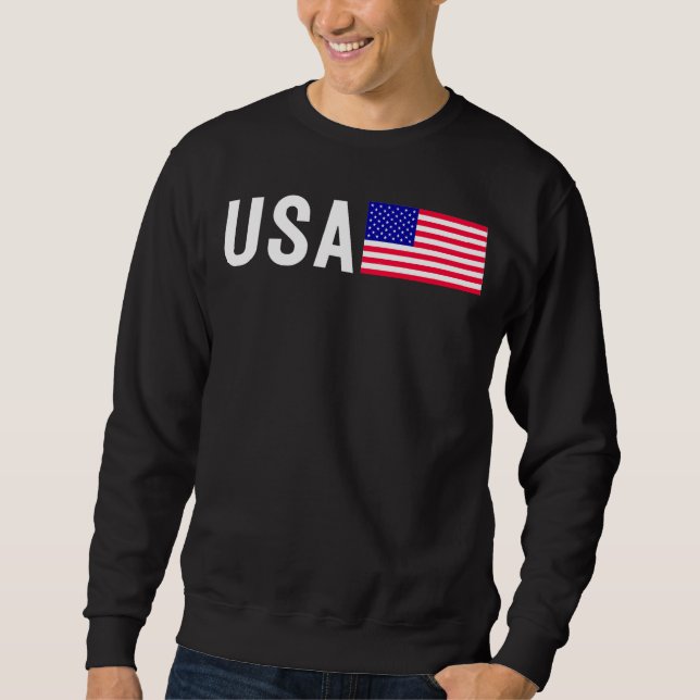 USA Pride manar sweatshirt (Framsida)