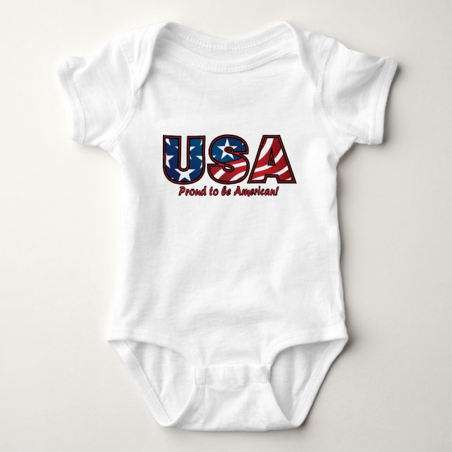 USA-Pride T-shirt (Framsida)