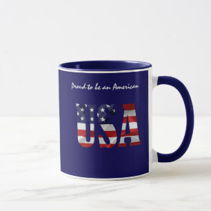 USA Proud är ett amerikanskt anpassade Mugg