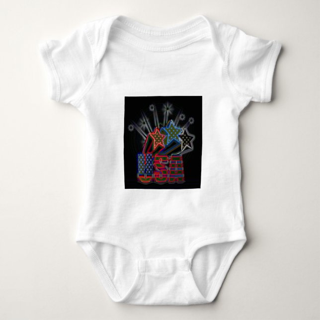 USA Proud T Shirt (Framsida)