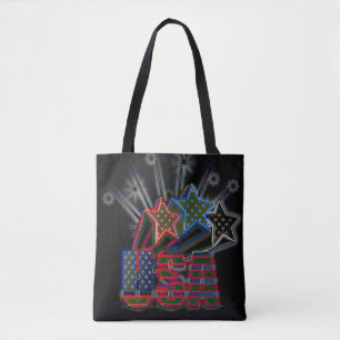 USA Proud Tote Bag Tygkasse