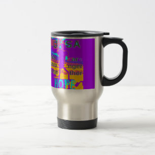 USA Psychedelic Hope: Neon Unity Art Resemugg