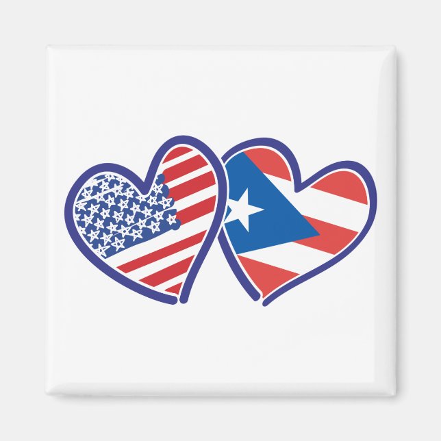 USA-PUERTO-RICO MAGNET (Framsidan)