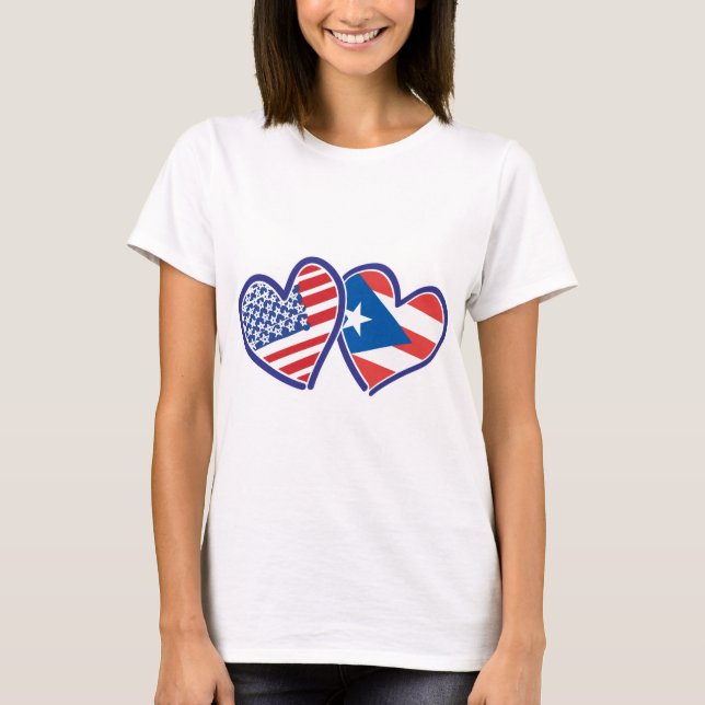 USA-PUERTO-RICO T SHIRT (Framsida)