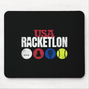 Usa Racketlon - Bord Tennis Badminton Squash Tenn Musmatta
