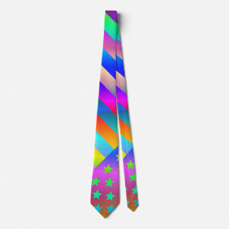 USA Rainbow Flagga Neck Tie Slips