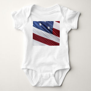 USA Red, White and Blue American Patriotic Flagga T Shirt