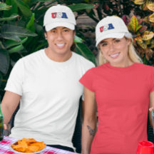 USA (RED, WHITE, AND BLUE)