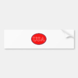 USA Red White och Blue 3 MUSEUM Zazzle-gåvor Bildekal