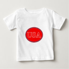 USA Red White och Blue 3 MUSEUM Zazzle-gåvor Tee