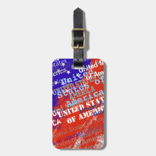 USA-resor Bagagebricka
