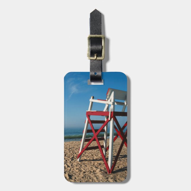 USA, Rhode Island, Charleston Beach, Strand Bagagebricka (Vertikal Framsida)