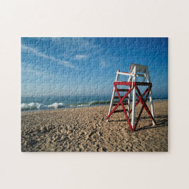 USA, Rhode Island, Charleston Beach, Strand Pussel (Horisontell)