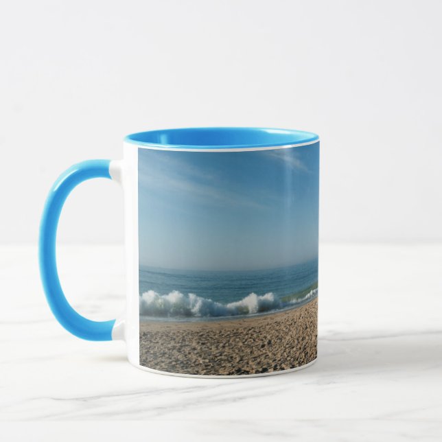 USA, Rhode Island, Charleston Beach, Strandpromena Mugg (Vänster)