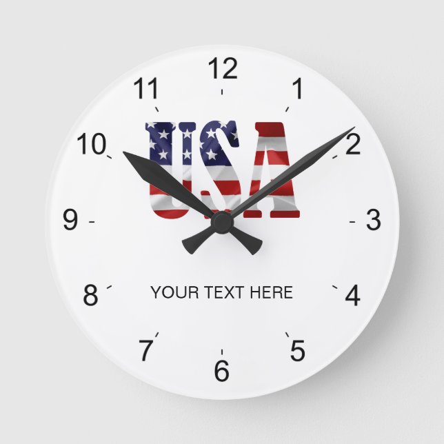 USA RUND KLOCKA (Framsida)
