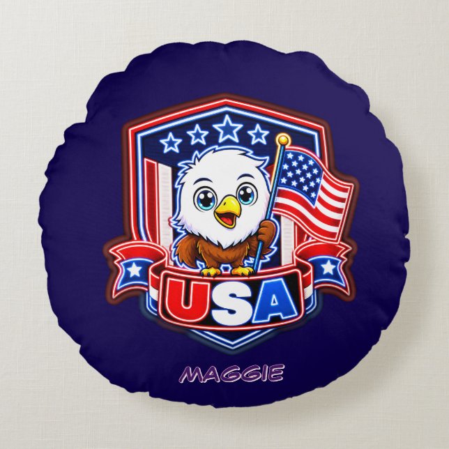 USA RUND KUDDE (Framsidan)
