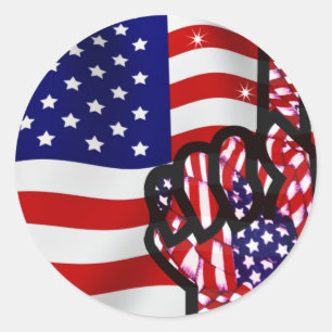 USA!_ RUNT KLISTERMÄRKE