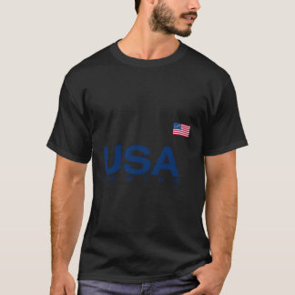 Usa Rwing Flagga T Shirt