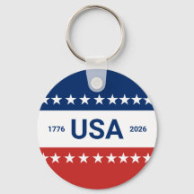 USA:s 250-årsjubileum 1776 2026 Rött Vitt Blått