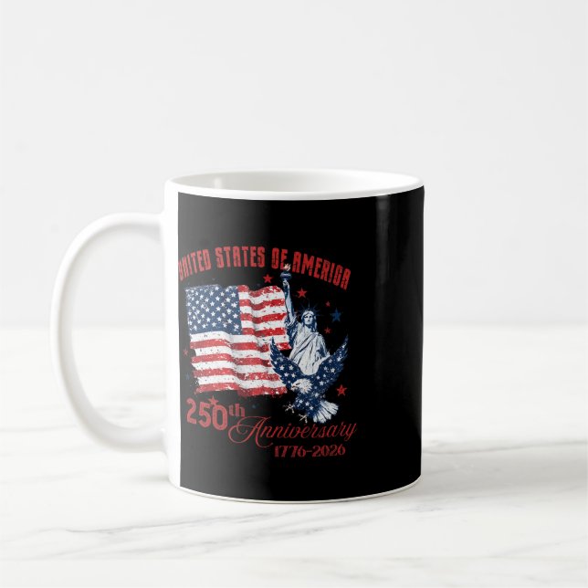 USA:s 250-årsjubileum 1776-20 Kaffemugg (Vänster)