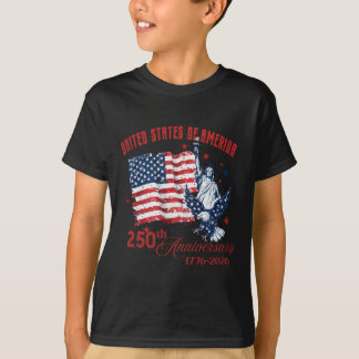 USA:s 250-årsjubileum 1776-20 T Shirt