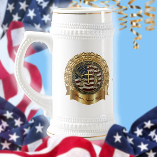 USA:s 250-årsjubileum Anpassad förgylld ram sigill Sejdel