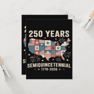 USA:s 250-årsjubileum för självständighet Inbjudningar