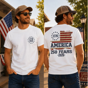 USA:s 250-årsjubileum för självständighetsdagen T Shirt