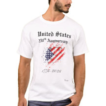 USA:s 250-årsjubileum T-Shirt Män