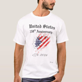 USA:s 250-årsjubileum T-Shirt Män