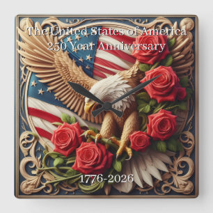 USA:s 250-årsjubileum Väggur