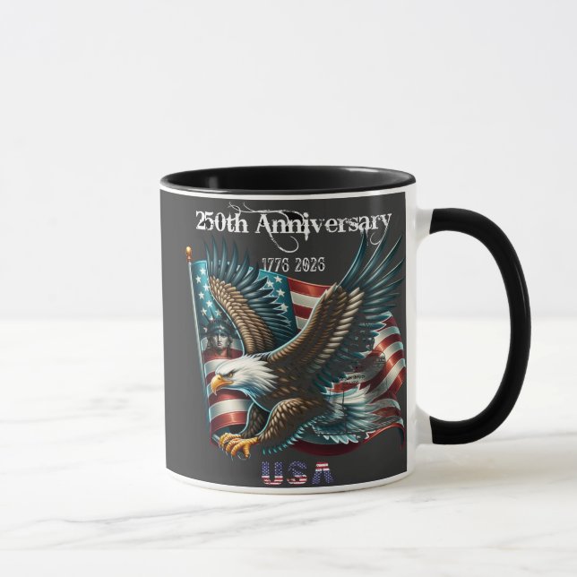 USA:s 250-årsjubileumsfirande Mugg (Höger)