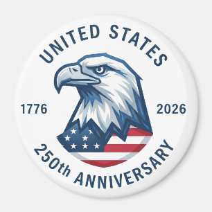 USA:s 250-årsjubileumsmynt Magnet