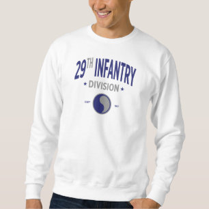 USA:s 29:e Infantry Division Lång Ärmad Tröja