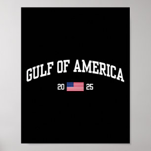 USA:s amerikanska bukt Est 2025 USA:s amerikanska Poster